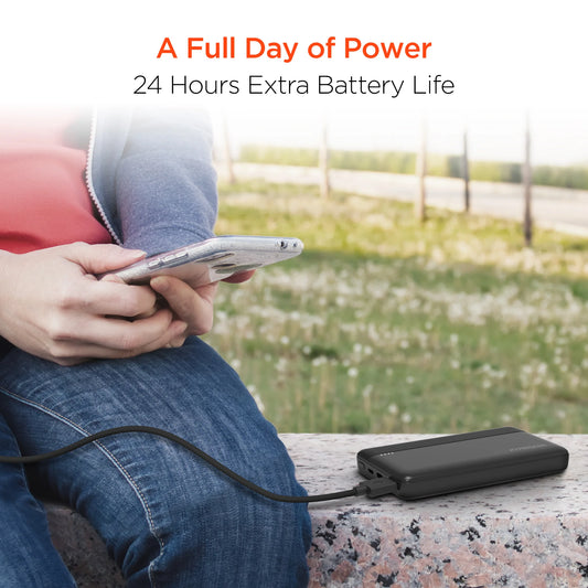 HyperGear Bateria Portable 10,000mAh 20W PD + USB - Attenza Panamá