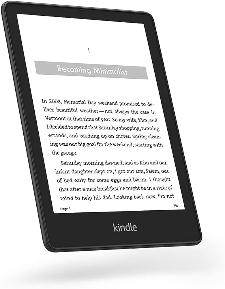 最新版Kindle paperwhite Signature Edition Amazon Kindle Paperwhite Signature Edition (última generación