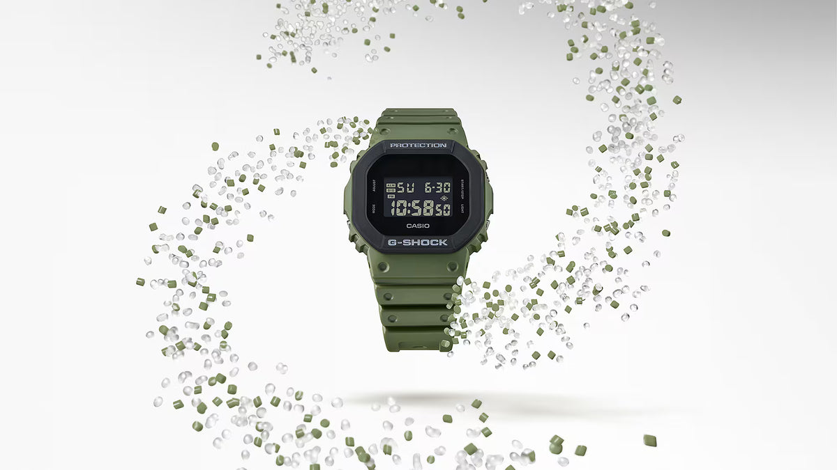 Reloj Digital Verde de Hombre DW-5610UU-3D