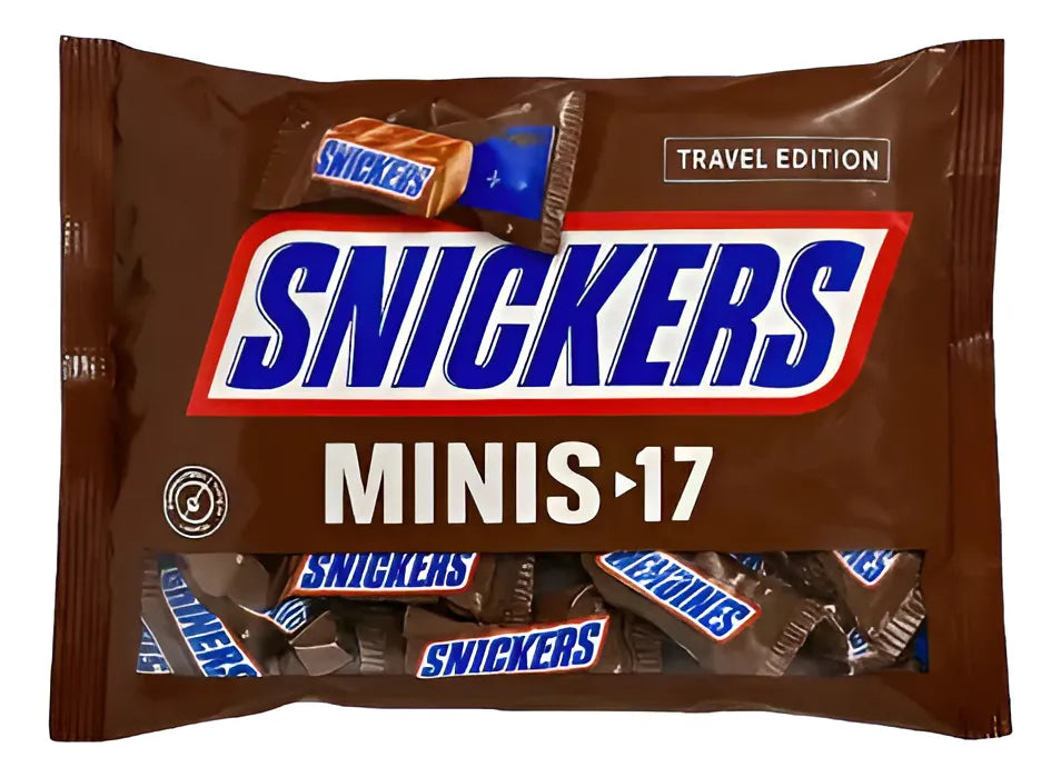 Chocolates Snickers Mini Bolsa - Attenza.net