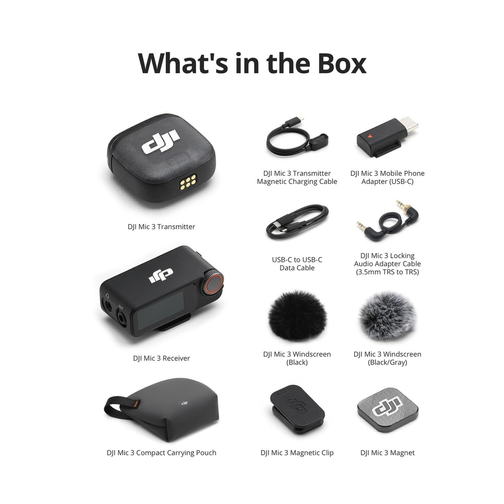Dji Mic 3 Inalámbrico