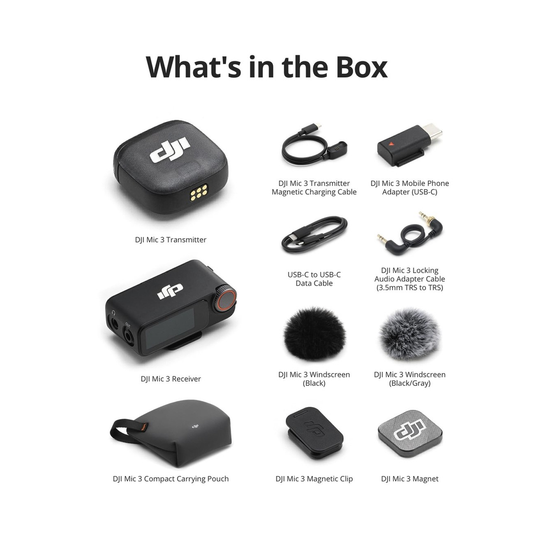 Dji Mic 3 Inalámbrico