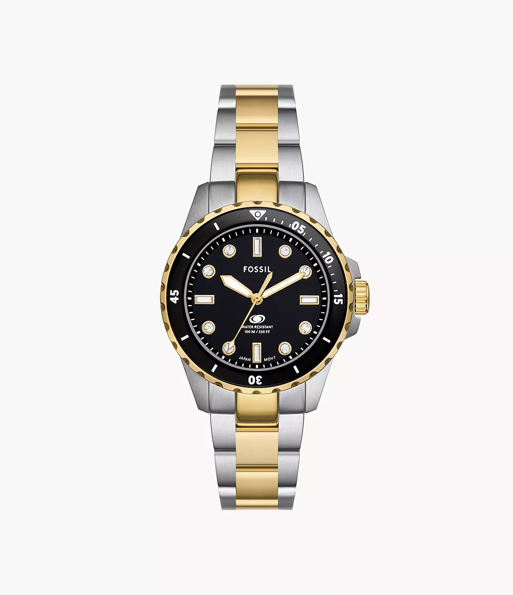 Fossil Reloj Análogo Dive de Mujer - Attenza.net