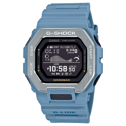 Reloj Digital Deportivo Azul de Hombre GBX-100-2A - Attenza Panamá
