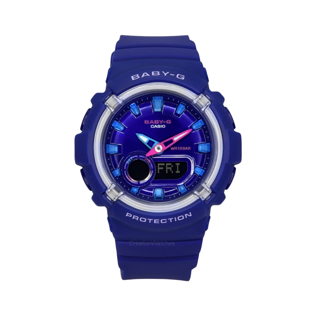 Baby-G Analógico-Digital Azul de Mujer BGA-280TD-4A