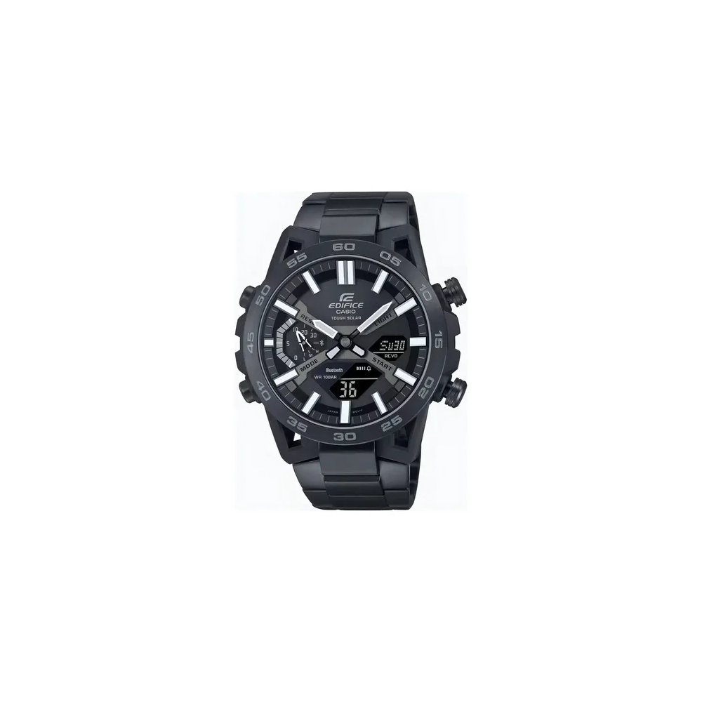 Edifice Analógico-Digital Negro de Hombre ECB-S10DB-1A