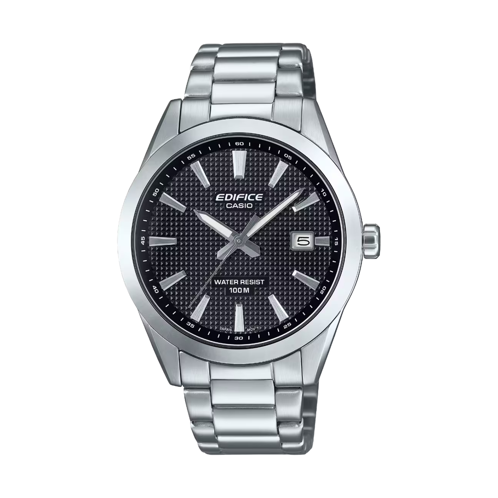 Edifice Analógico Plateado de Hombre EF-539D-1A2