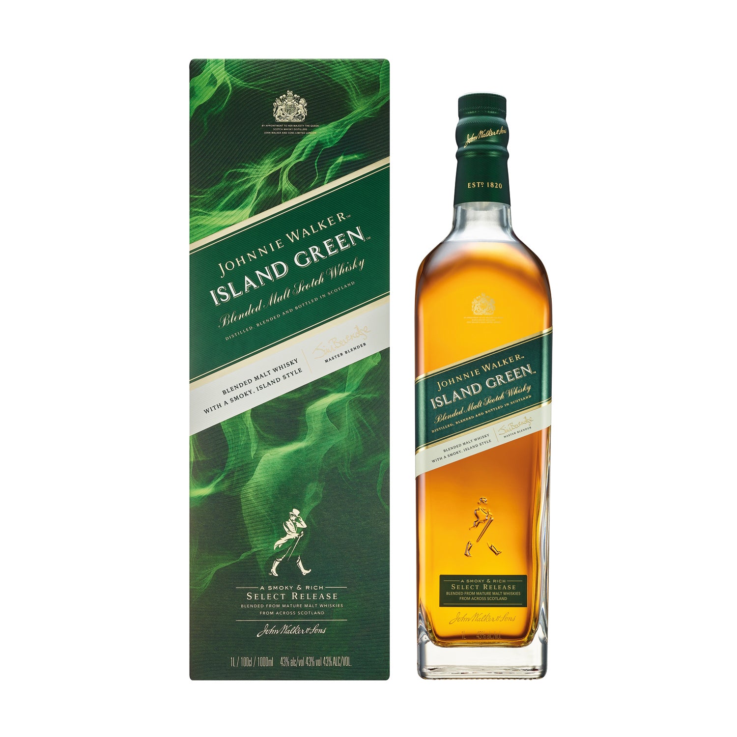 Johnnie Walker Island Green Blended Malt Scotch Whisky | Attenza