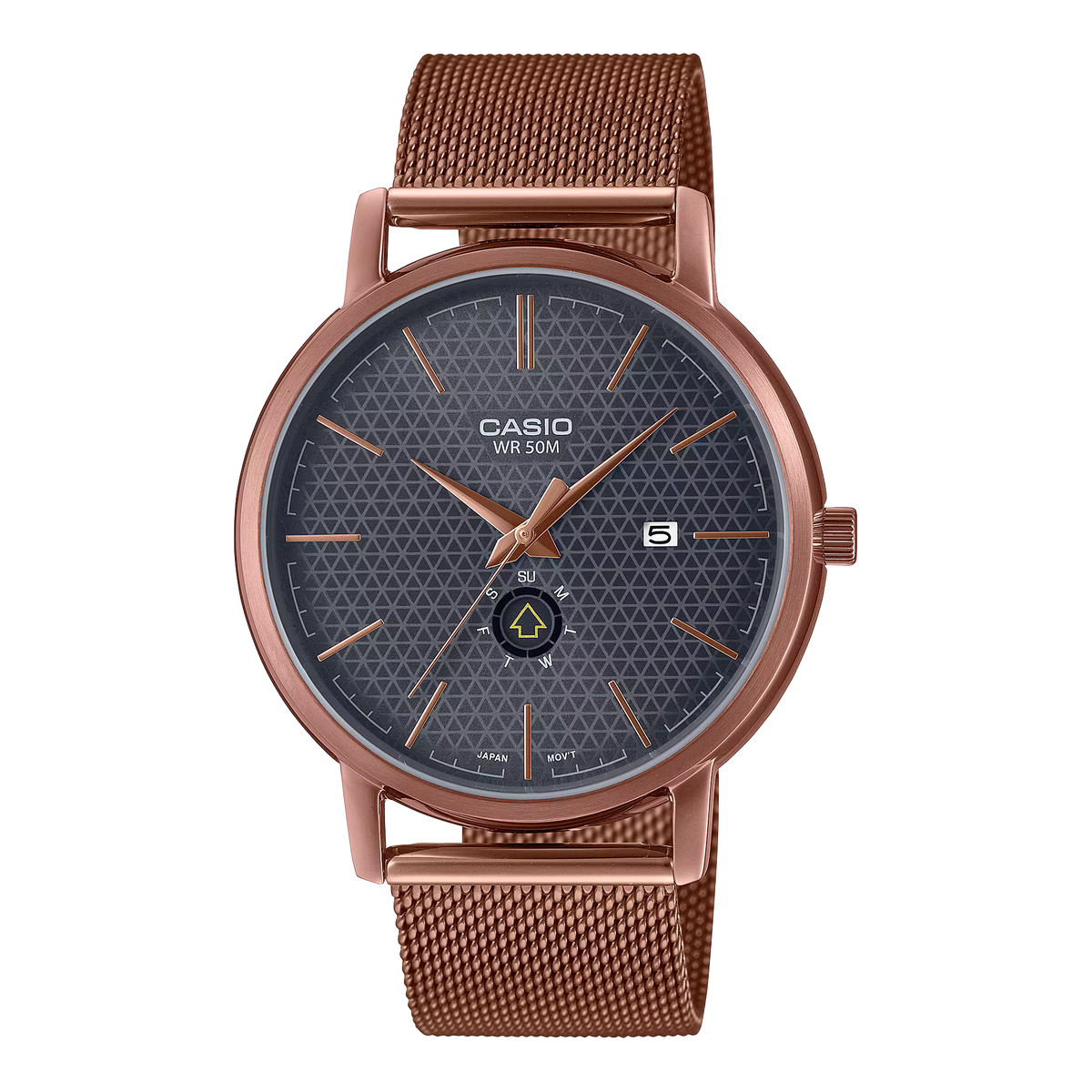 Reloj Análogo Oro Rosa de Hombre MTP-B125MR8A