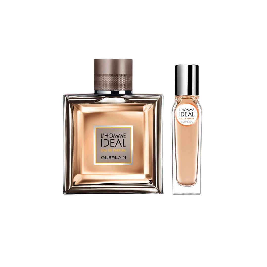 Guerlain L'Homme Ideal Set: L'Homme Ideal Eau de Parfum + Purse Spray 15 ml - Attenza.net