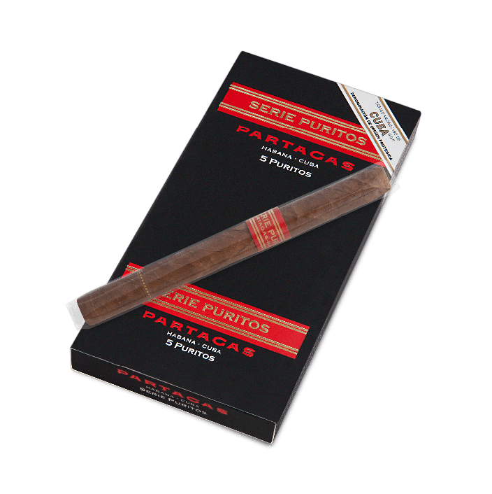Habanos Partagas Serie Puritos - Caja de 5 - Attenza.net