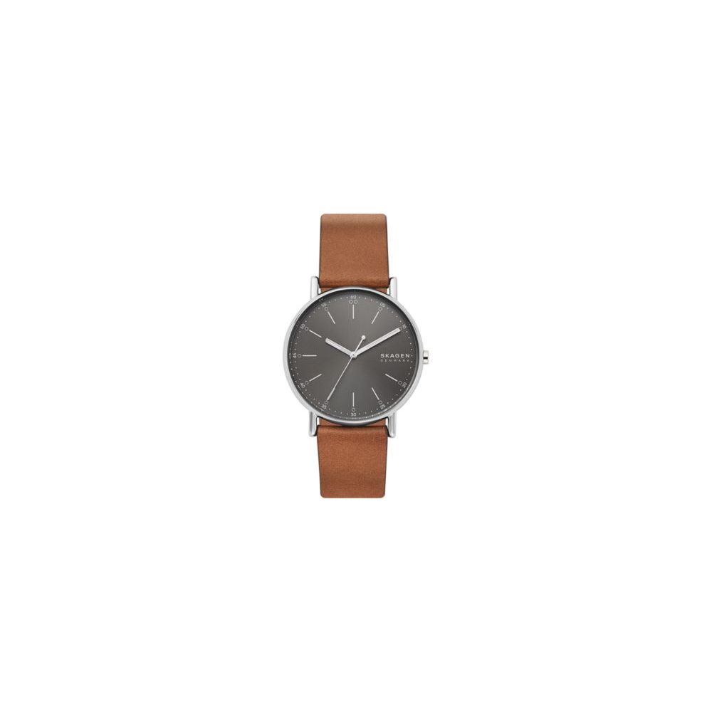 Skagen Reloj Signatur De Cuero