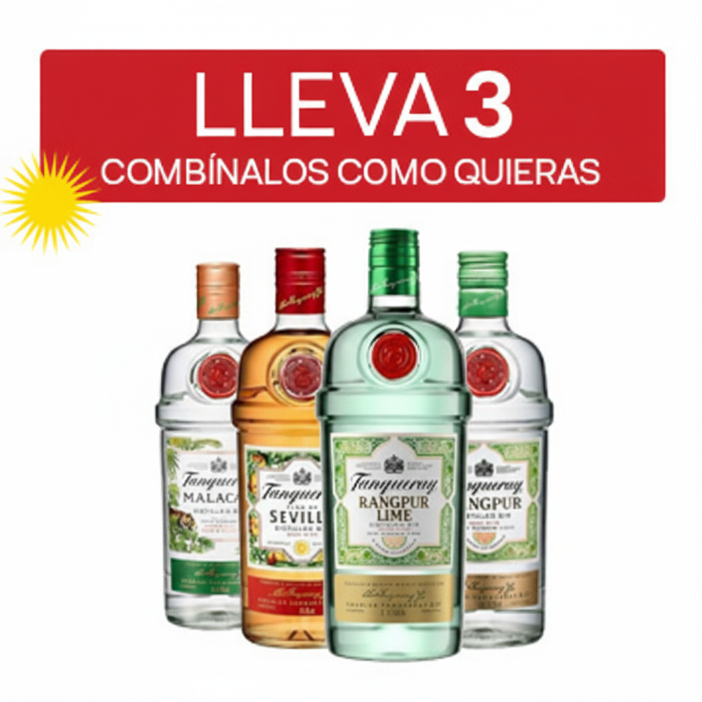 ANY 3 Tanqueray Sabores - Attenza Panamá
