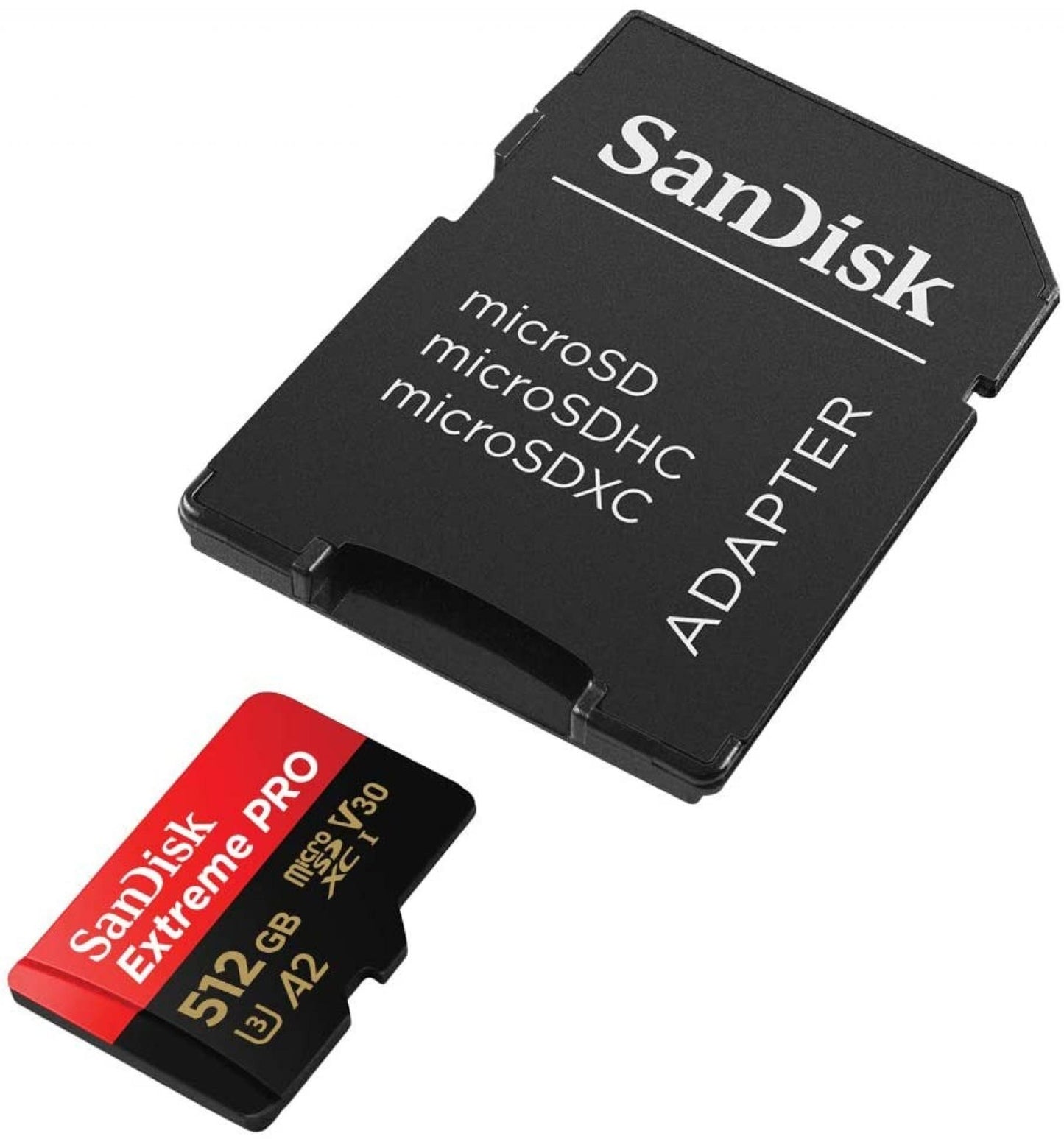 SanDisk Extreme PRO microSDXC 512GB + Adaptador SD - Attenza.net