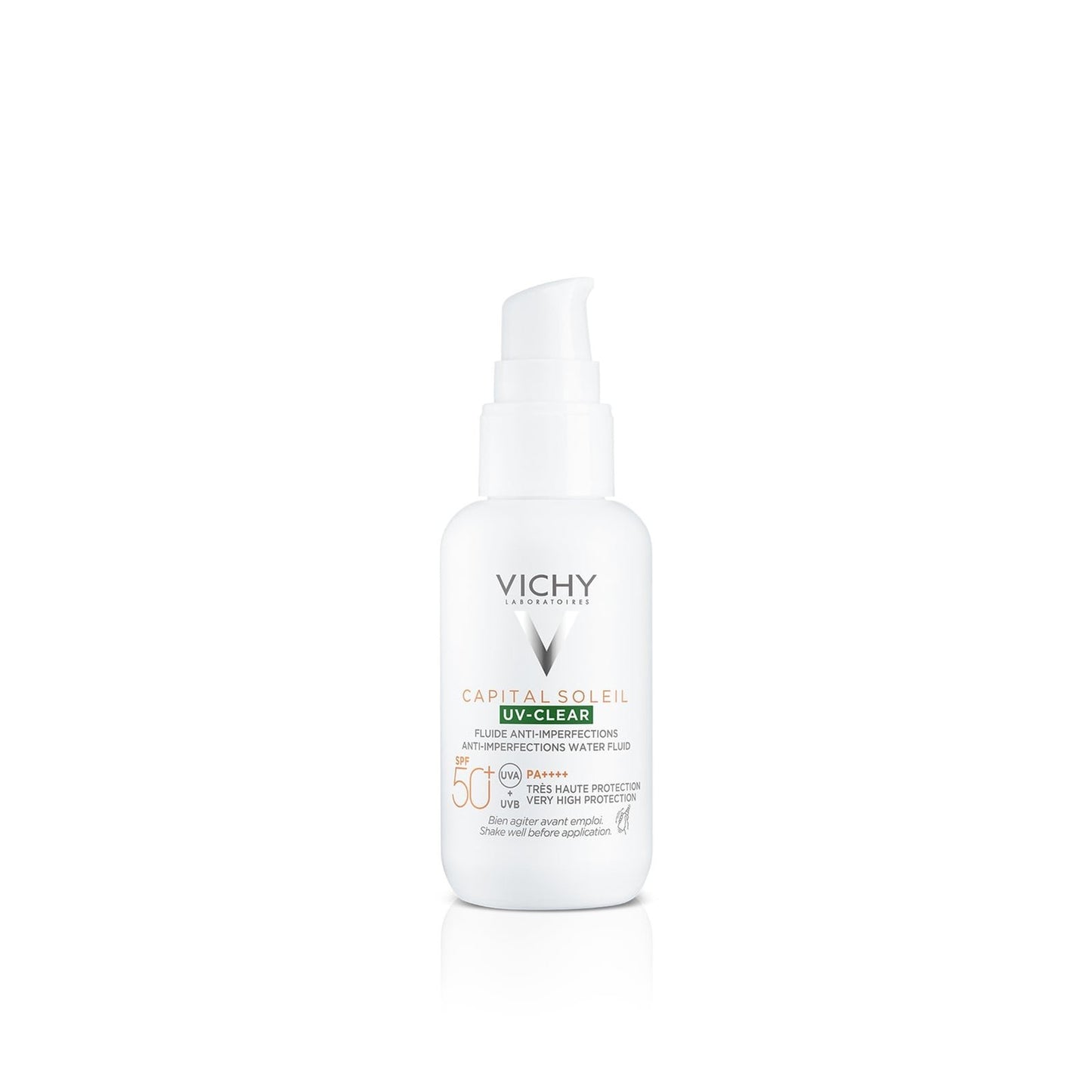 Vichy Capital Soleil UV-Clear Anti-Imperfections Fluid SPF50+ - Attenza.net