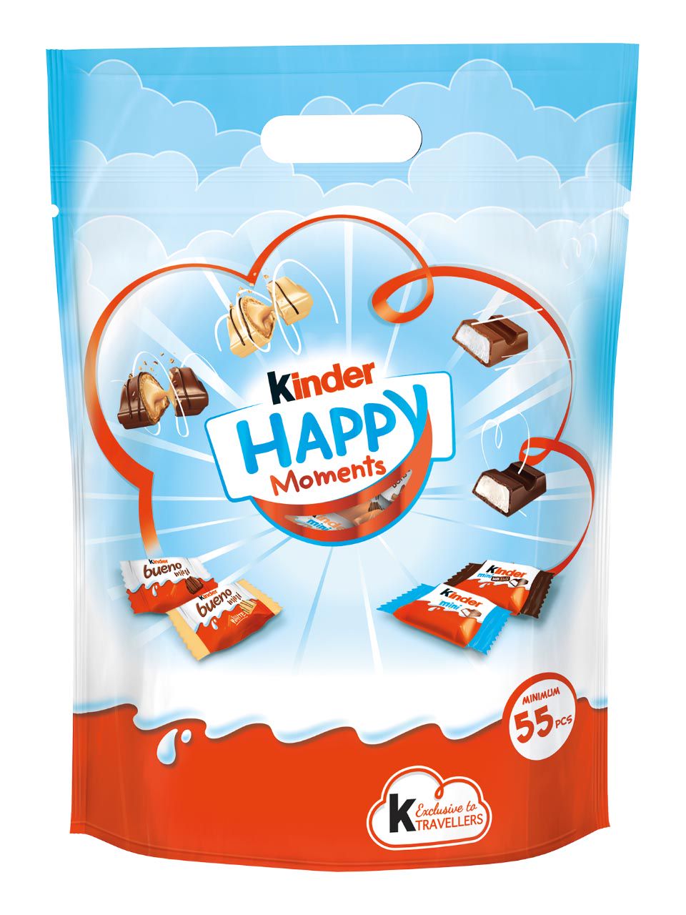 Chocolates Kinder Happy Moments Mix Bolsa - 337g - Attenza.net