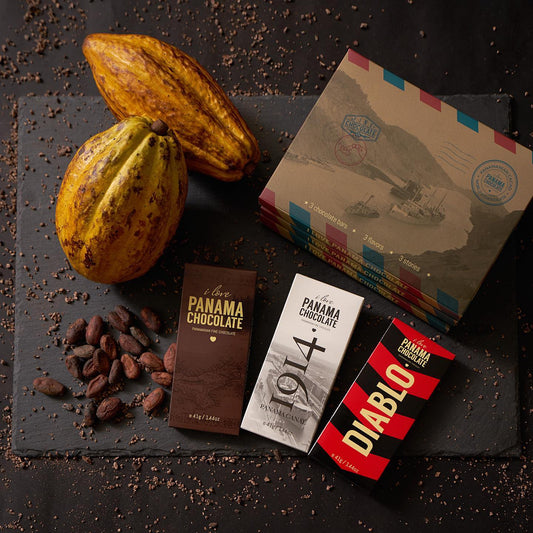 Chocolates I Love Panama  Estafetas Barras -  123g - Attenza.net