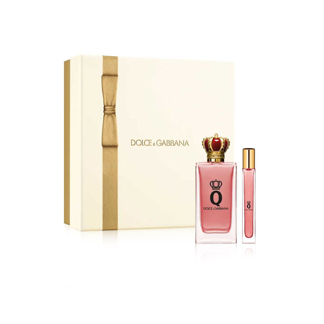 Dolce & Gabbana Gift Set: Q by Dolce & Gabbana Eau de Parfum Intense + Q by Dolce & Gabbana Eau de Parfum Intense 10ml - Attenza.net
