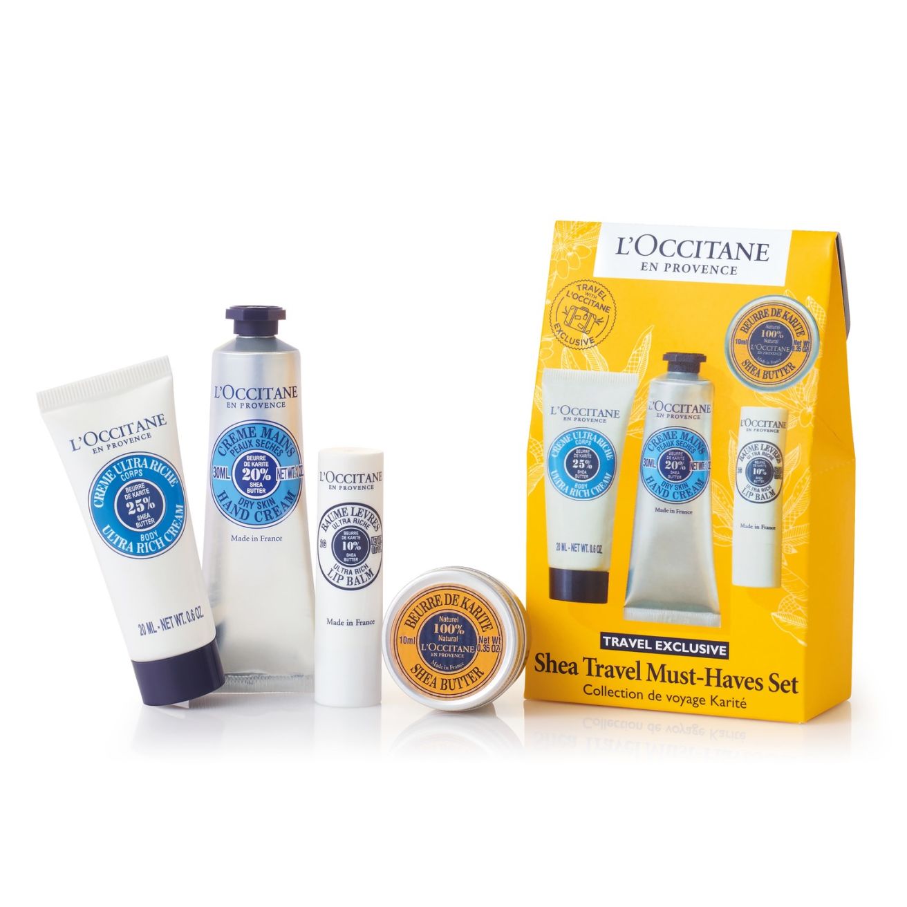 Shea Travel Must-Haves Set - Attenza.net