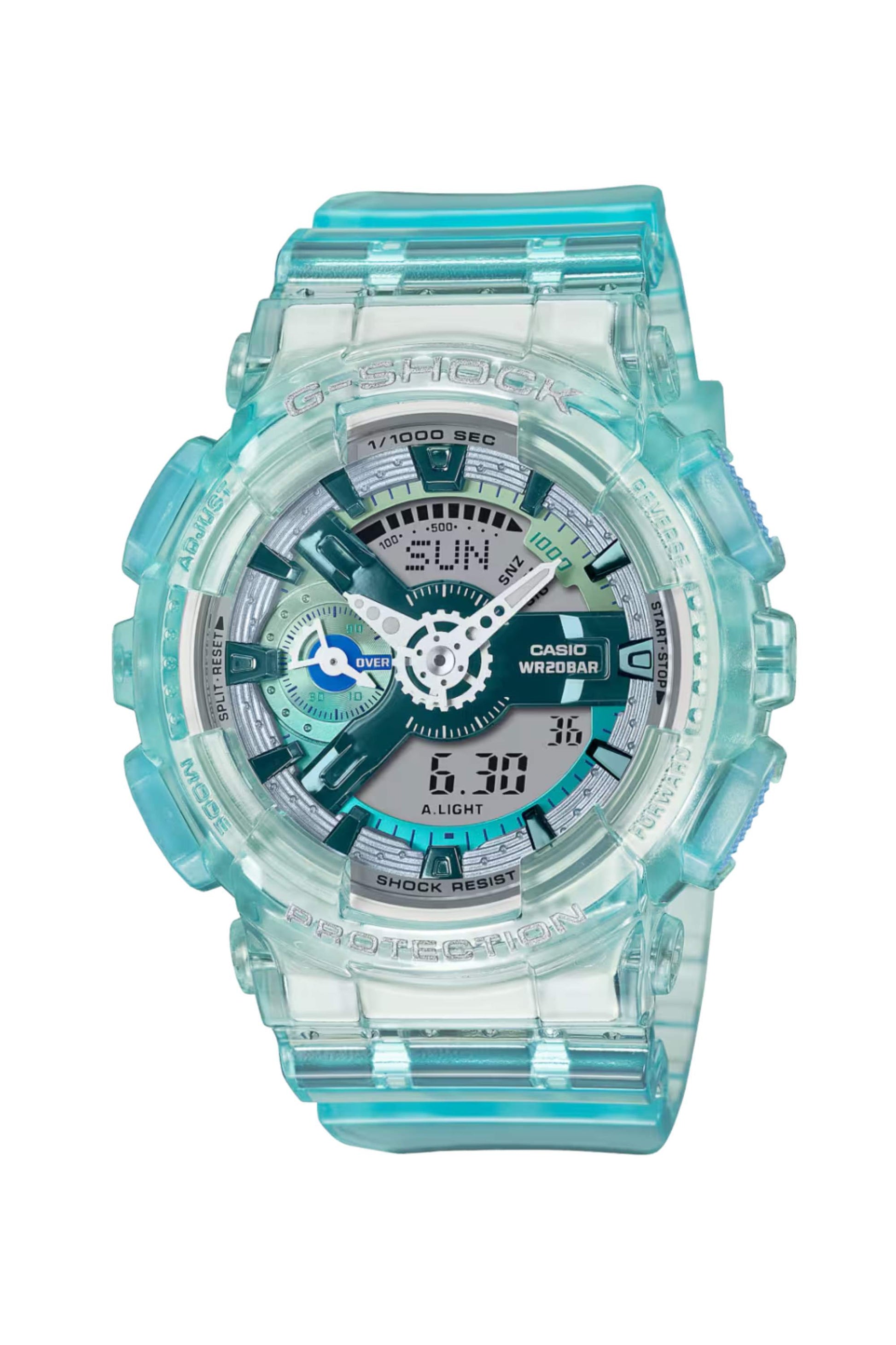 Reloj Análogo-Digital Juvenil Celeste de Mujer - Attenza.net