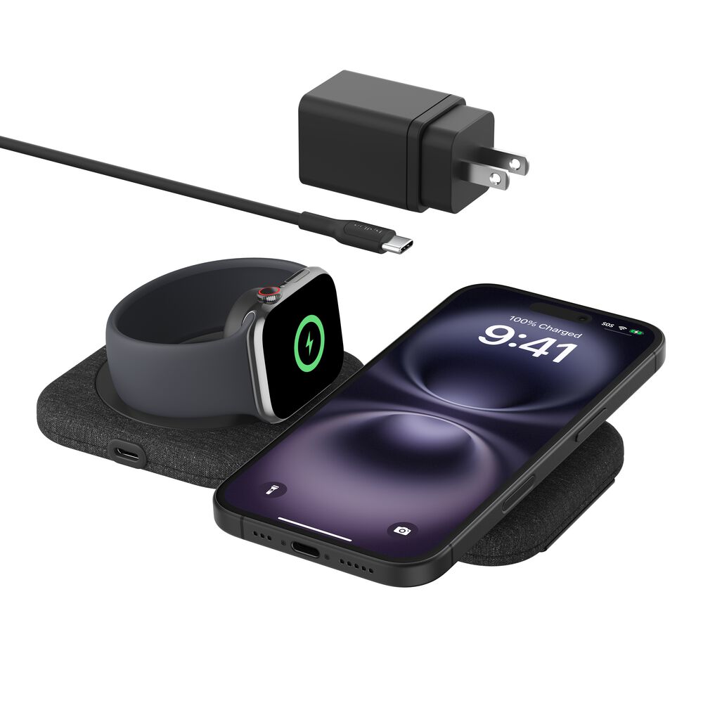 Belkin Qi2 15W 2-en-1 Travel Pad  - Attenza.net