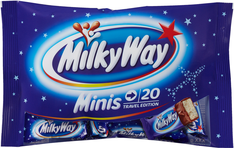 Chocolates Milky Way Mini Bolsa 333g - Attenza.net