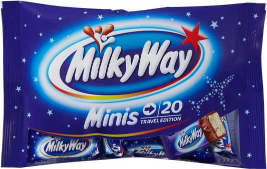 Chocolates Milky Way Mini Bolsa 333g - Attenza.net