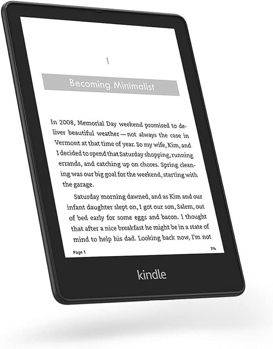 Amazon Kindle Paperwhite Signature Edition (última generación) - Attenza.net