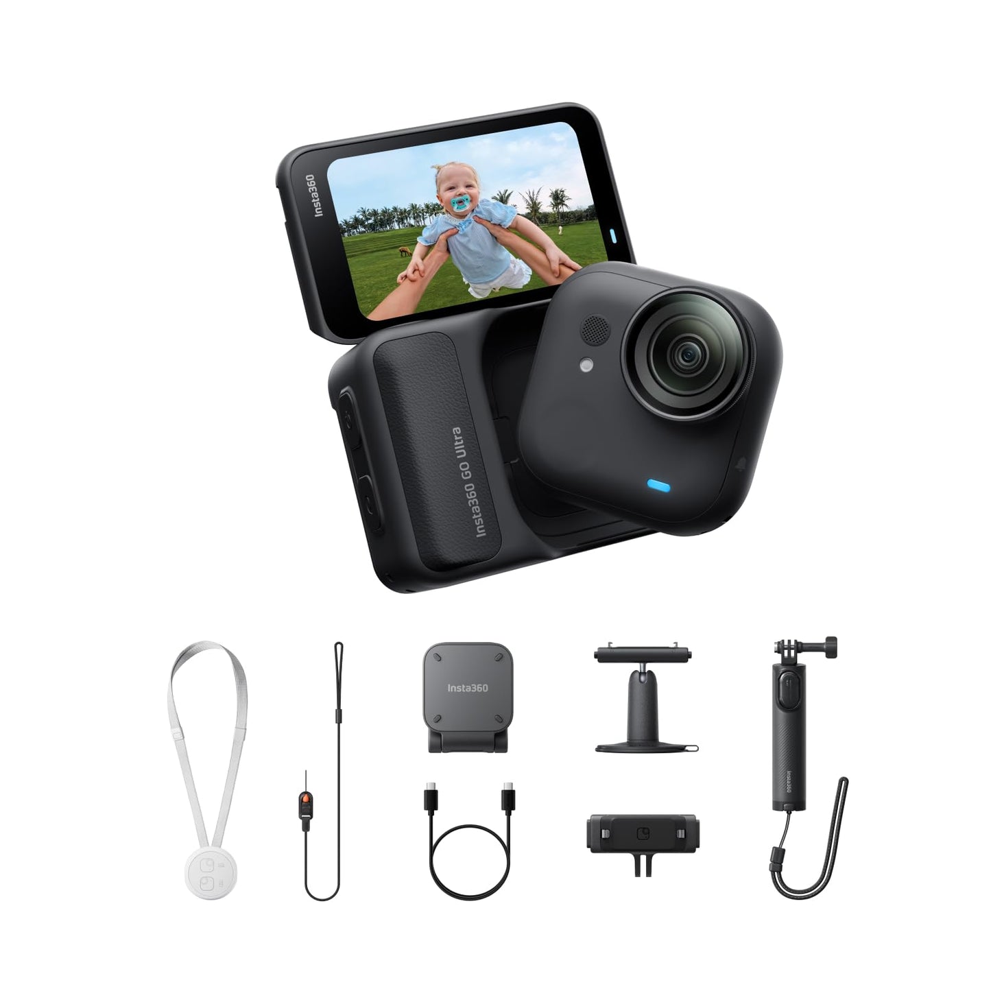 Insta360 GO Ultra Creator Bundle Midnight Black - Attenza.net