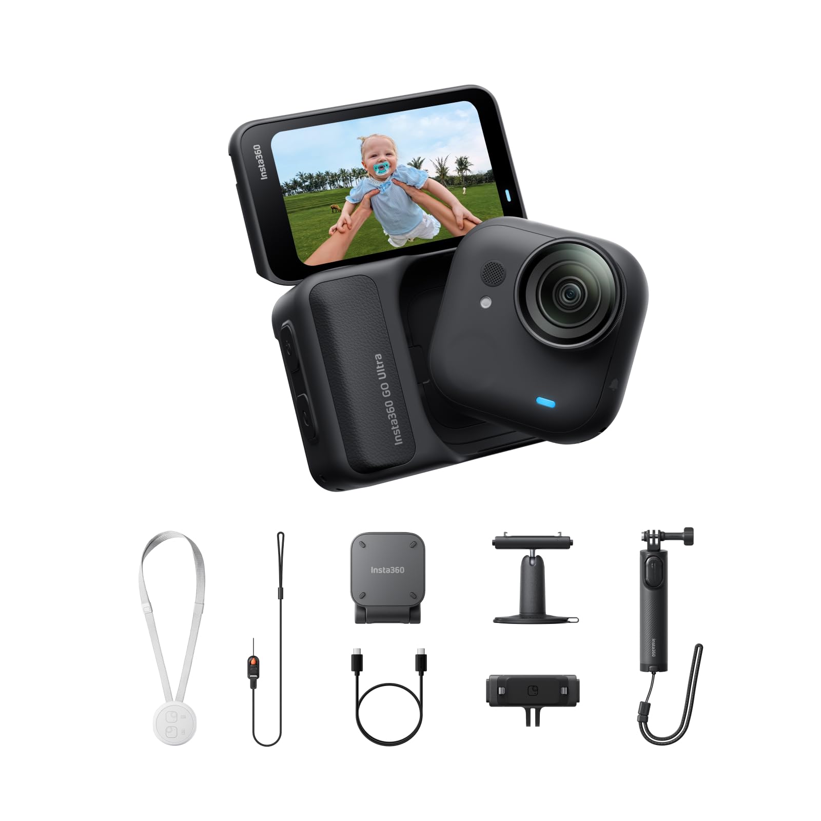 Insta360 GO Ultra Creator Bundle Midnight Black - Attenza.net