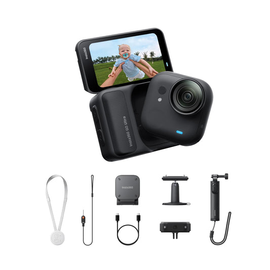 Insta360 GO Ultra Creator Bundle Midnight Black - Attenza.net