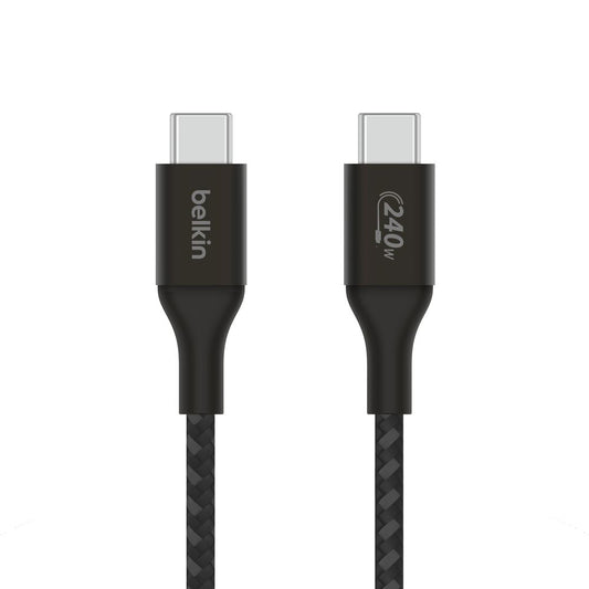 Belkin Cable Trenzado USB-C a USB-C 240W - Attenza.net