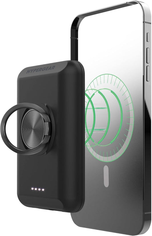 Hypergear Bateria Portable Mag Grip Go 5000mAh Inalámbrico - Attenza.net