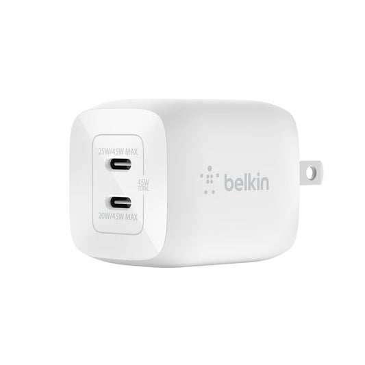 Belkin Cargador de Pared USB-C PD PPS 45W - Attenza.net