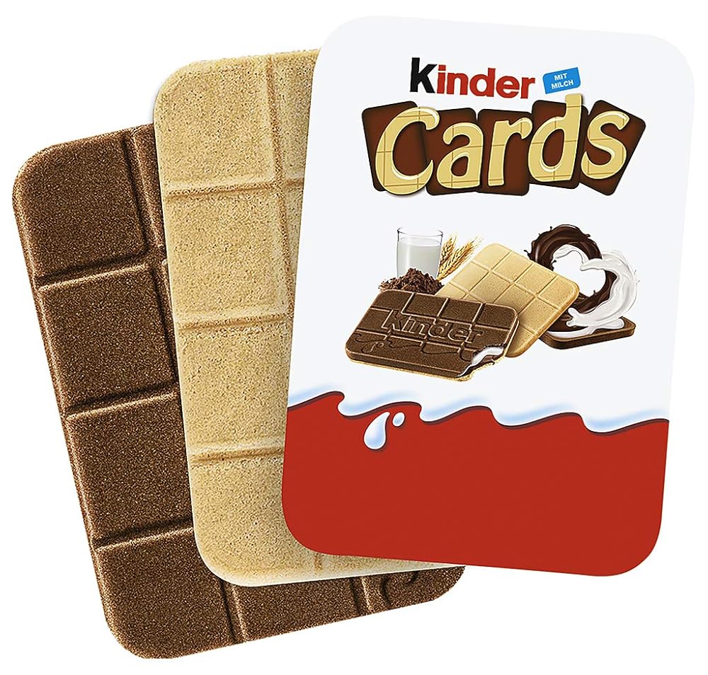 Chocolates Kinder Cards - Attenza.net