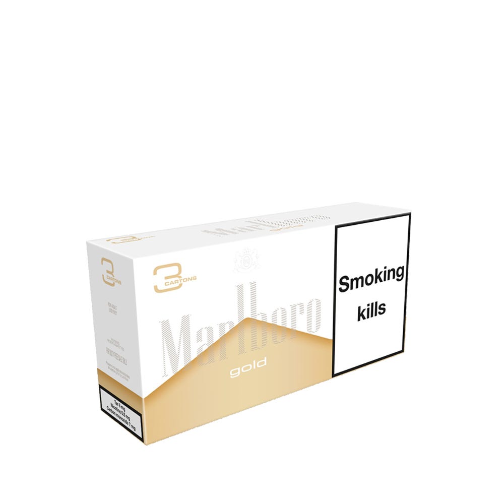 Cigarrillos Marlboro Gold Lights 3-Pack - Attenza.net