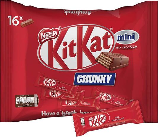 Chocolates Kit Kat Chunky Minis Bolsa - 250g - Attenza.net
