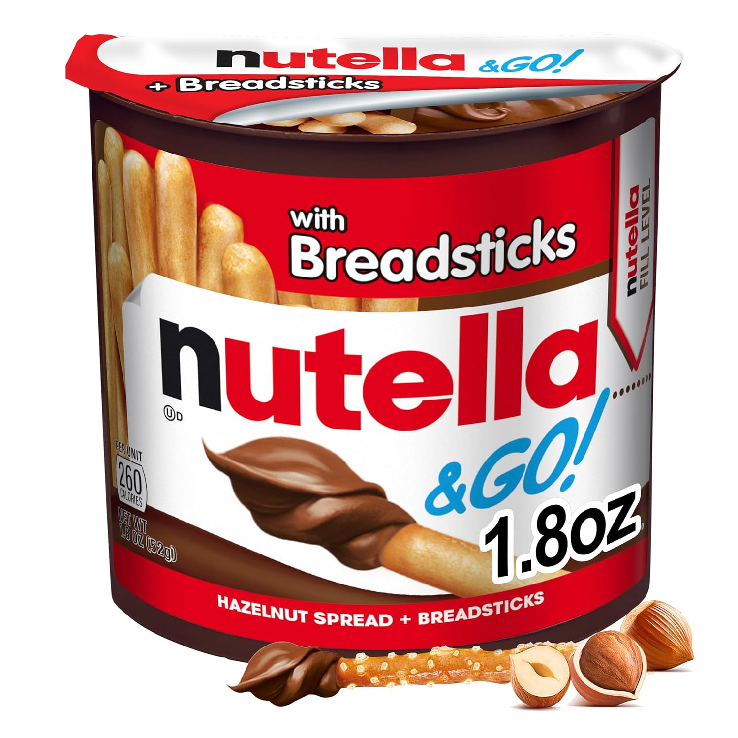 Nutella & Go Breadsticks 52g - Attenza.net