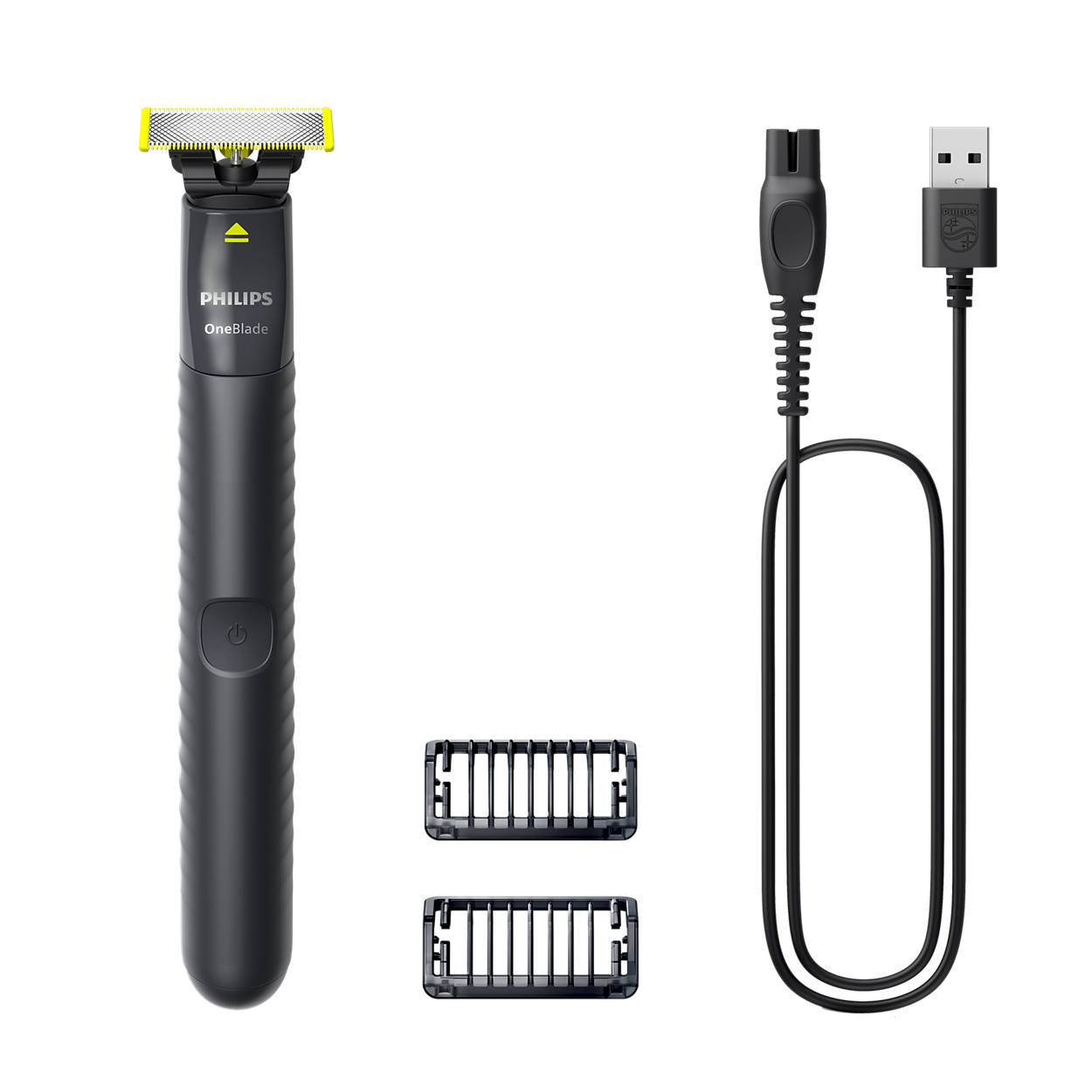 Philips OneBlade con 2 Peines, Batería Ni-MH Recargable y Carga USB (A Prueba de Agua) - Attenza.net