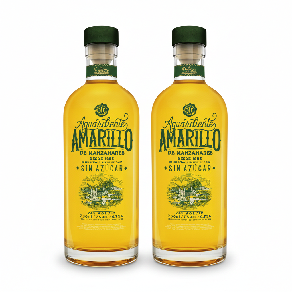 Aguardiente Amarillo de Manzanares - Attenza.net