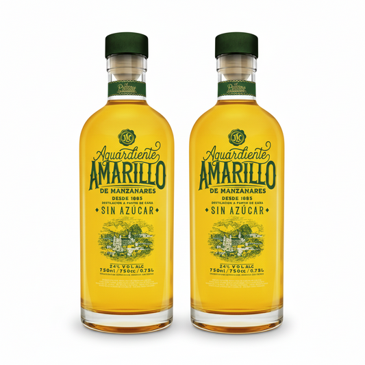 Aguardiente Amarillo de Manzanares - Attenza.net