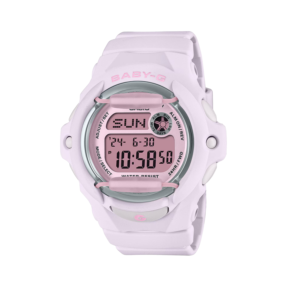 Baby-G Digital Rosado de Mujer BG-169U-4B