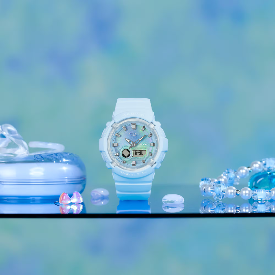 Reloj Análogo Digital Azul Casual de Mujer - Attenza.net