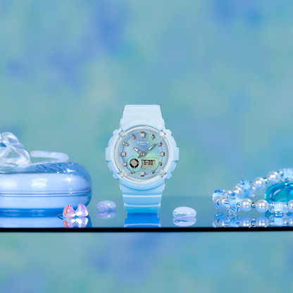 Reloj Análogo Digital Azul Casual de Mujer - Attenza.net