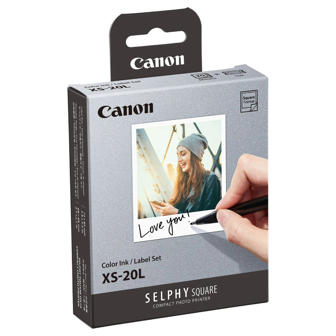 Canon XS-20L Set de Tinta + Papel para Impresión Fotográfica - Attenza.net