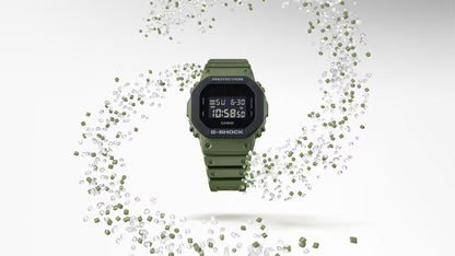 Reloj Digital Verde de Hombre DW-5610UU-3D