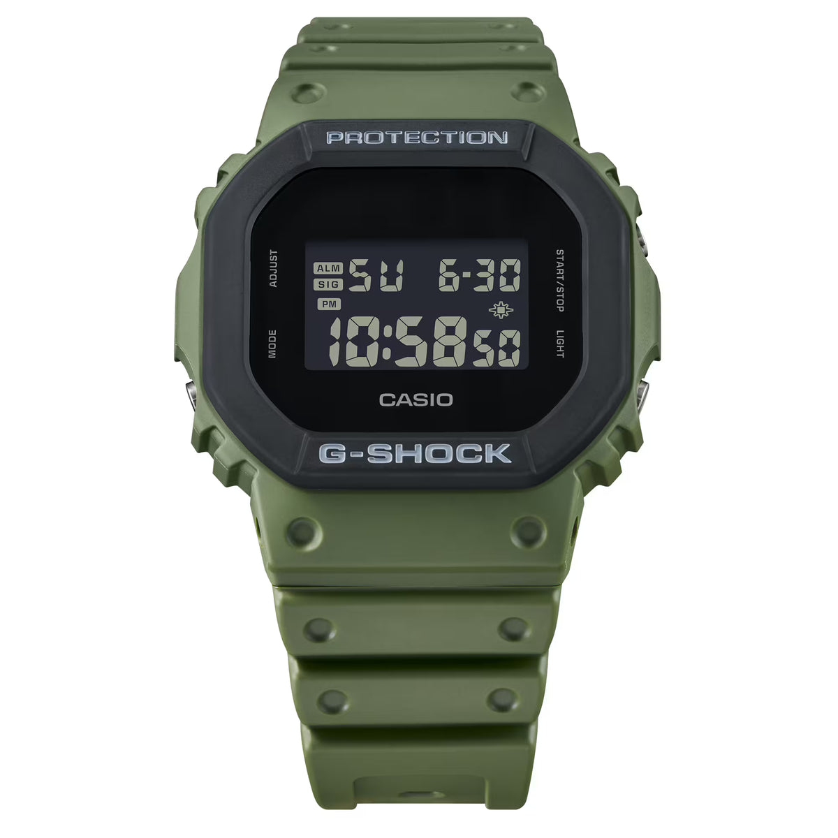 Reloj Digital Verde de Hombre DW-5610UU-3D