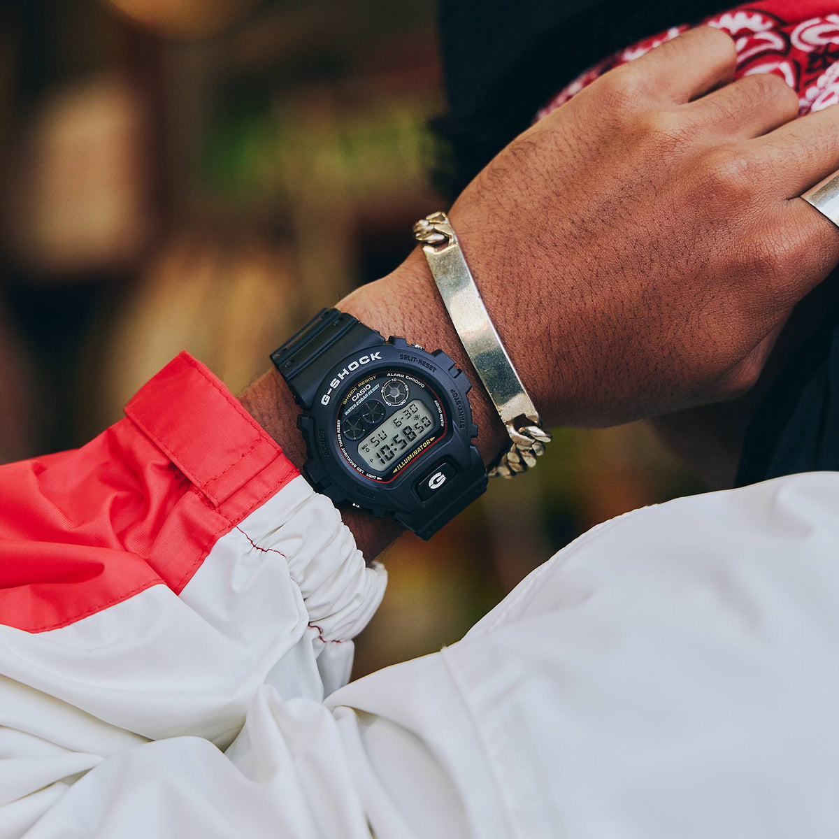 G-SHOCK Reloj Digital Negro de Hombre GDW-6900RL1D