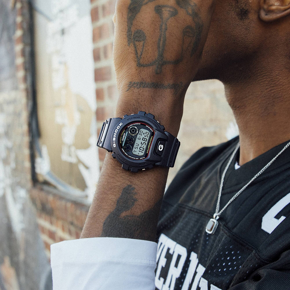 G-SHOCK Reloj Digital Negro de Hombre GDW-6900RL1D