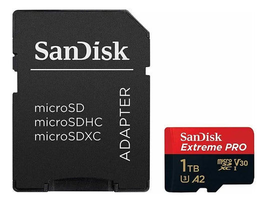 SanDisk Extreme PRO microSDXC 1TB 200MB/s + Adaptador SD - Attenza.net